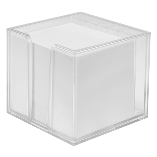 Zettelbox mit Köcher "Sigma", doppelwandig