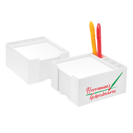 Zettelbox mit Köcher "Ypsilon"