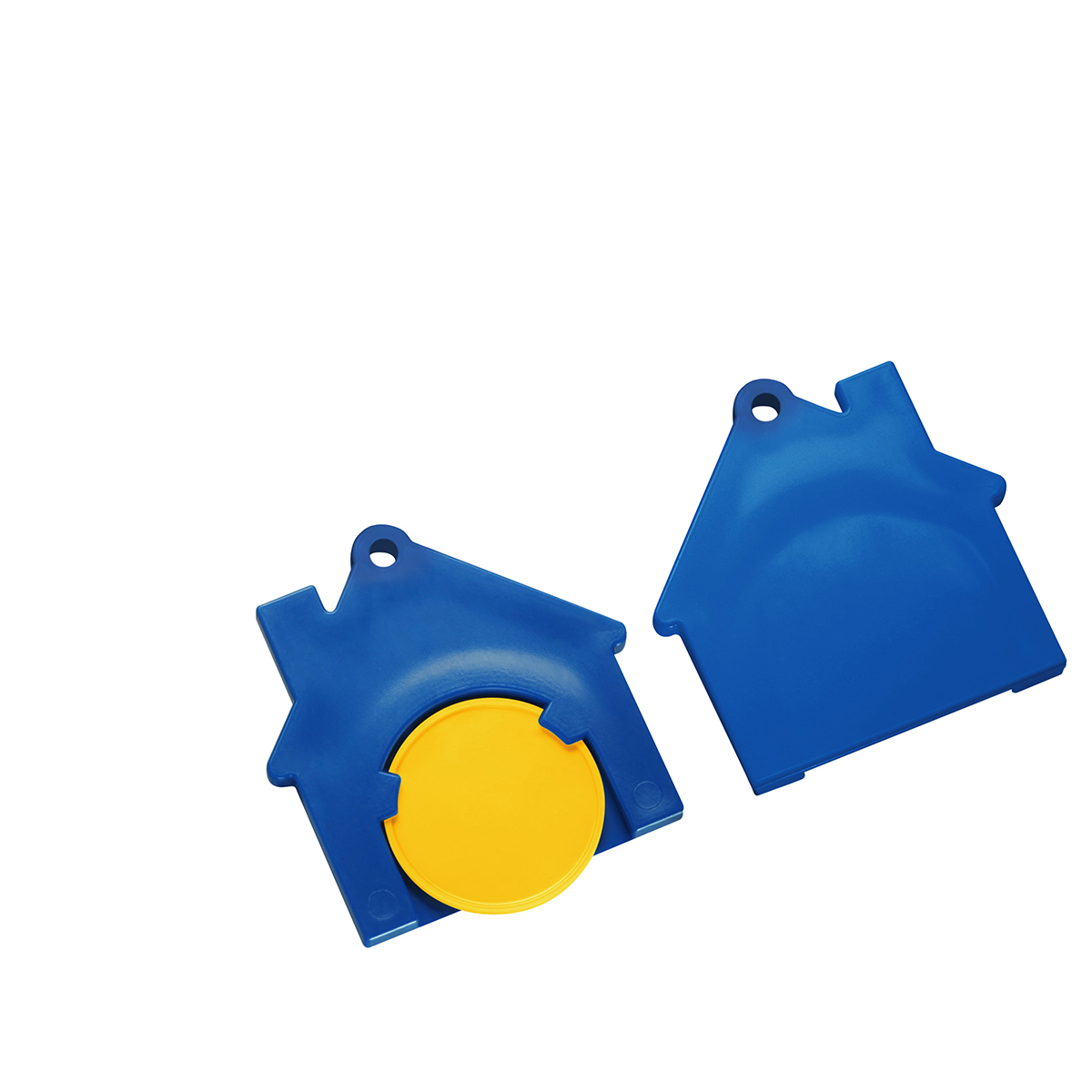 Chiphalter mit 1€-Chip "Haus"