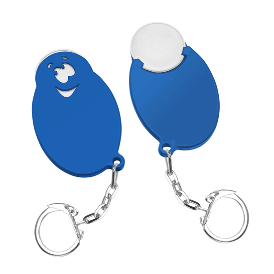 Chiphalter mit 1€-Chip "Gesicht"