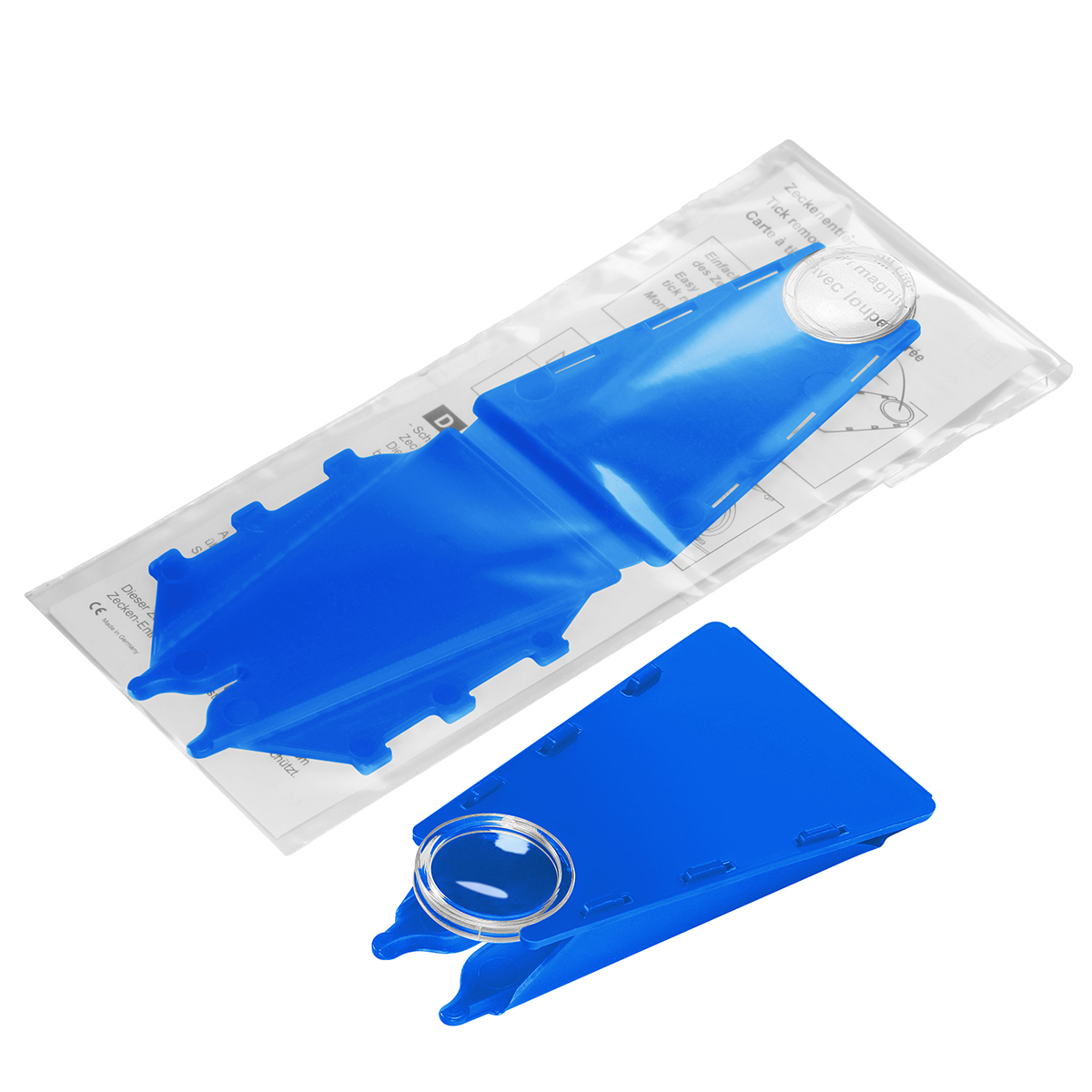 Zeckenentferner mit Lupe