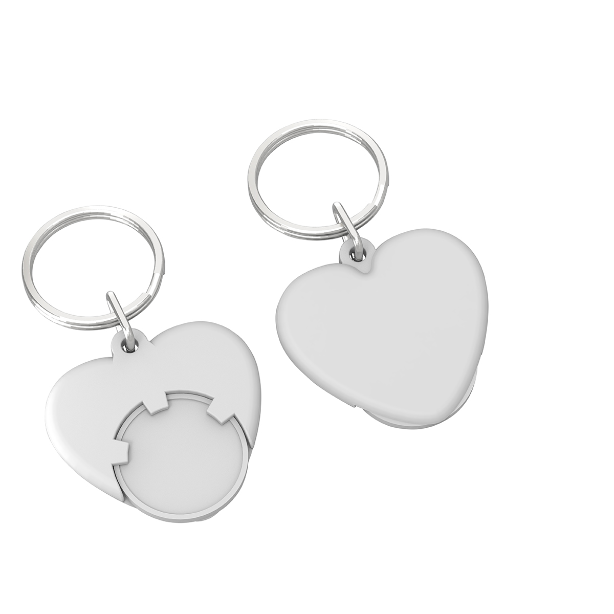 Chiphalter mit 1€-Chip "Herz"