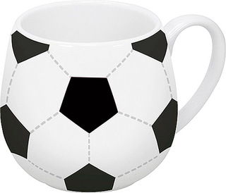KÖNITZ Porzellan Tasse KC143 Fußball