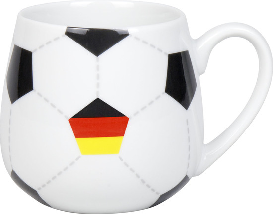 KÖNITZ Porzellan Tasse KC143 Fußball Deutschland