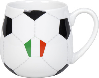 KÖNITZ Porzellan Tasse KC143 Fußball Italien