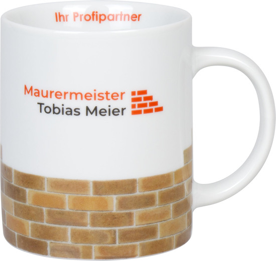 KÖNITZ Becher / Tasse Motiv Mauer KC2