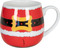 KÖNITZ Porzellan Becher / Tasse Set Santa Claus im Geschenkkarto mit Glühweingewürz