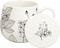 KÖNITZ Porzellan Becher / Tasse KC143 + Sieb + Deckel