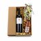 1 Flasche italienischer Rotwein Nero d'Avola (0,75 l), 250 g bunte Pasta & 230 ml Sugo Basilikum, in Schmuckwelle verpackt. Italien pur!