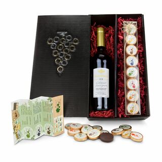 Geschenkset / Präsenteset: Chocolate for wine 2K1088