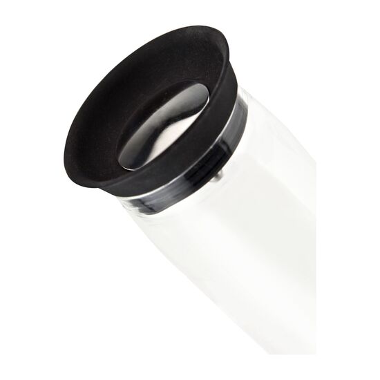 Elegante ROMINOX® Glaskaraffe (1 l) mit 2 passenden Gläsern, 1 Flasche Sirup Limette (0,25 l) & 6 bunten, wiederverwendbaren Eiswürfeln.