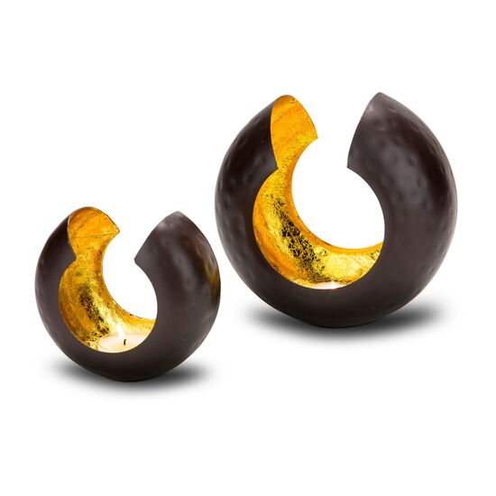 Gemütliche Atmosphäre: ein gold-schimmerndes Teelicht Sakrale von ROMINOX® und eine kuschelige große Fleecedecke (200 x 150 cm)