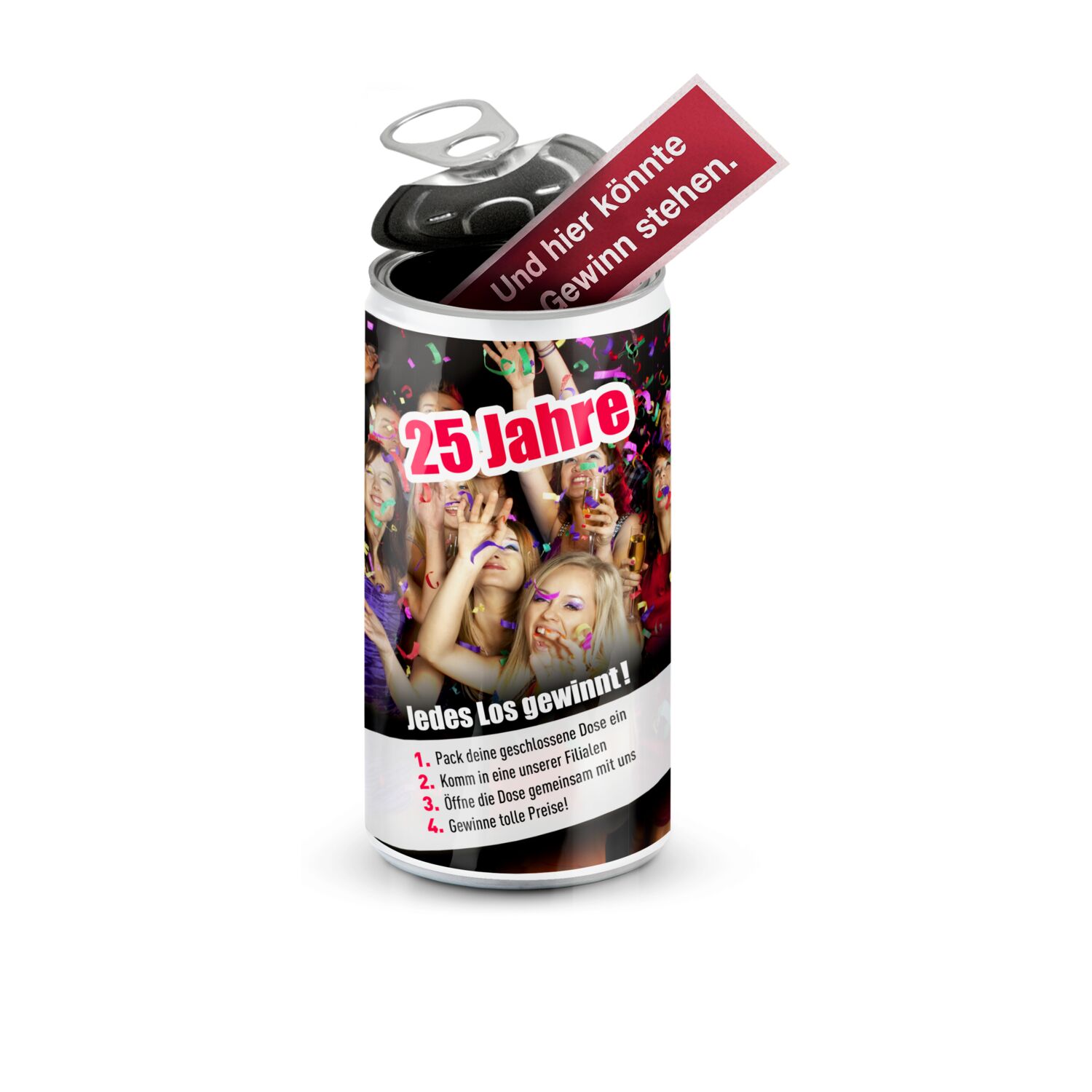 Geschenkset / Präsenteset: SPA Dose - Etikett Danke 2K1223f