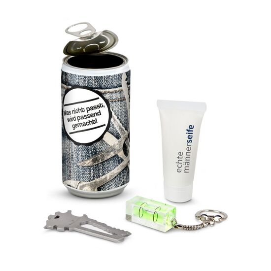 SPA Dose - zum Muttertag: je 1 Mesh-Schwamm, Badesalz & Duschgel in einer innovativen Geheimnisdose mit „Zeit für Dich“ Motiv. Wellness pur!