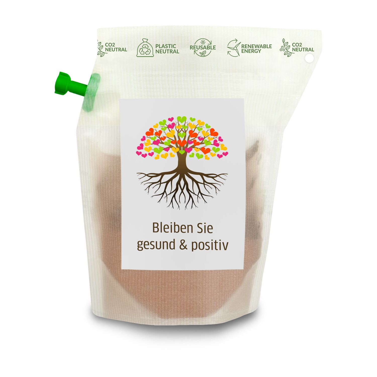 Geschenkartikel: Tee-Brühbeutel, Bleiben Sie Gesund & positiv, Tasty Berry 2K1256Wc
