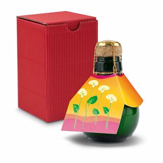 Origineller Sekt Calla - Karton Rot, 125 ml 2K1358e4
