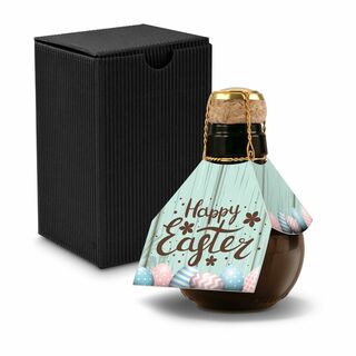 Origineller Sekt Happy Easter - Karton Schwarz, 125 ml 2K1358s2