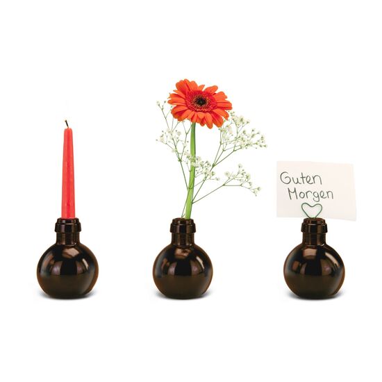 0,125 l hochwertiger Sekt brut in origineller Flasche mit Naturkork und Agraffe, Alkohol 12% Vol.