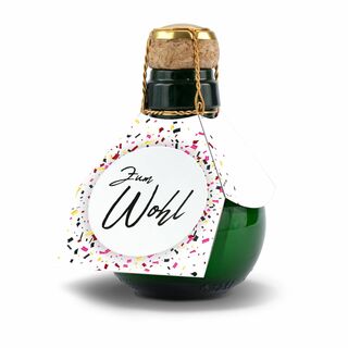 Kleinste Sektflasche der Welt Zum Wohl, 125 ml 2K1540w