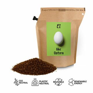 Geschenkartikel / Präsentartikel: Oster-Kaffee - Ei like Ostern 2K1624f