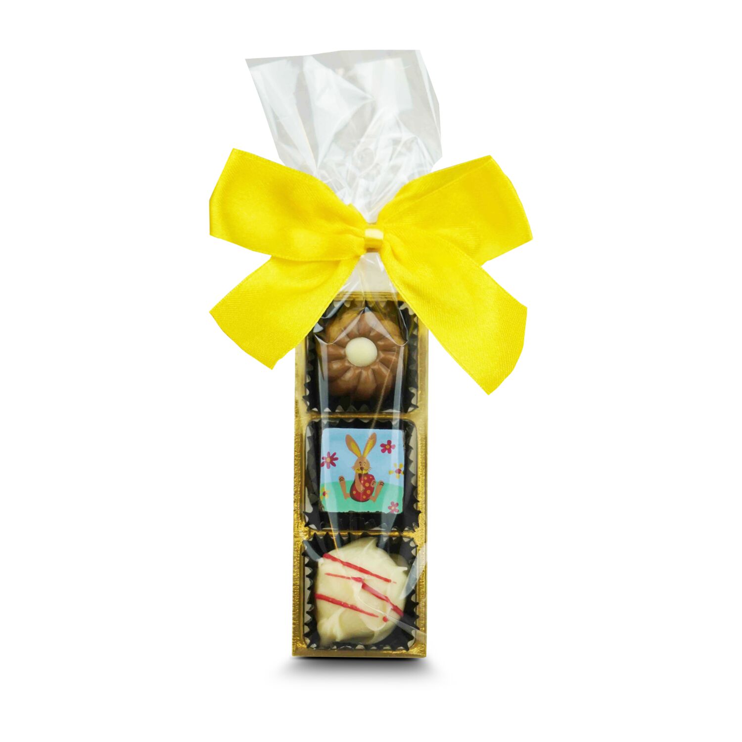 Geschenkartikel / Präsentartikel: 3er Pralinenstange Ostern 2K1627