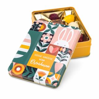 Geschenkartikel / Präsentartikel: Ostergrüße - Pralinen 125 g 2K1634b
