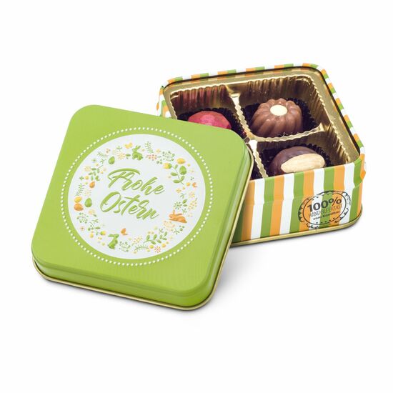 Geschenkartikel / Präsentartikel: Frohe Ostern - Pralinen 50 g 2K1635a