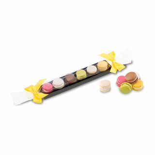 Geschenkartikel / Präsentartikel: Macaron-Stange mit Schleifen, 60 g 2K1695