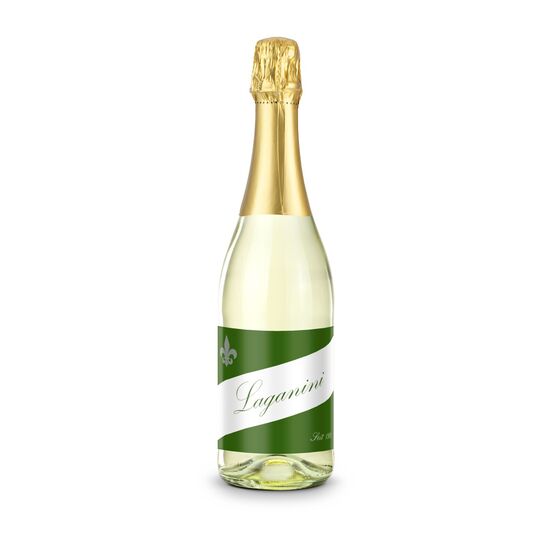 0,75 l trockenes Sekt Cuvée in klarer Flasche, Alkohol 11% Vol.