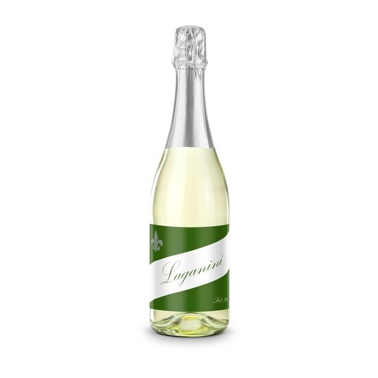 0,75 l trockenes Sekt Cuvée in klarer Flasche, Alkohol 11% Vol.