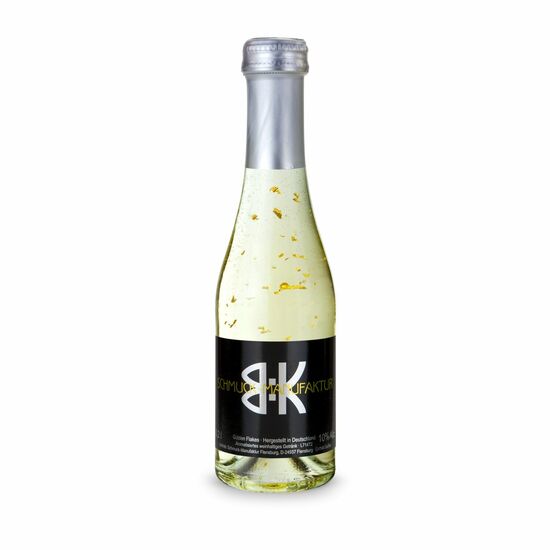 Piccolo Golden Flakes - Fl. klar - Kapsel silber, 0,2 l 2K1918b