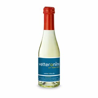 Promo Secco Piccolo - Flasche klar - Kapsel rot, 0,2 l 2K1919e