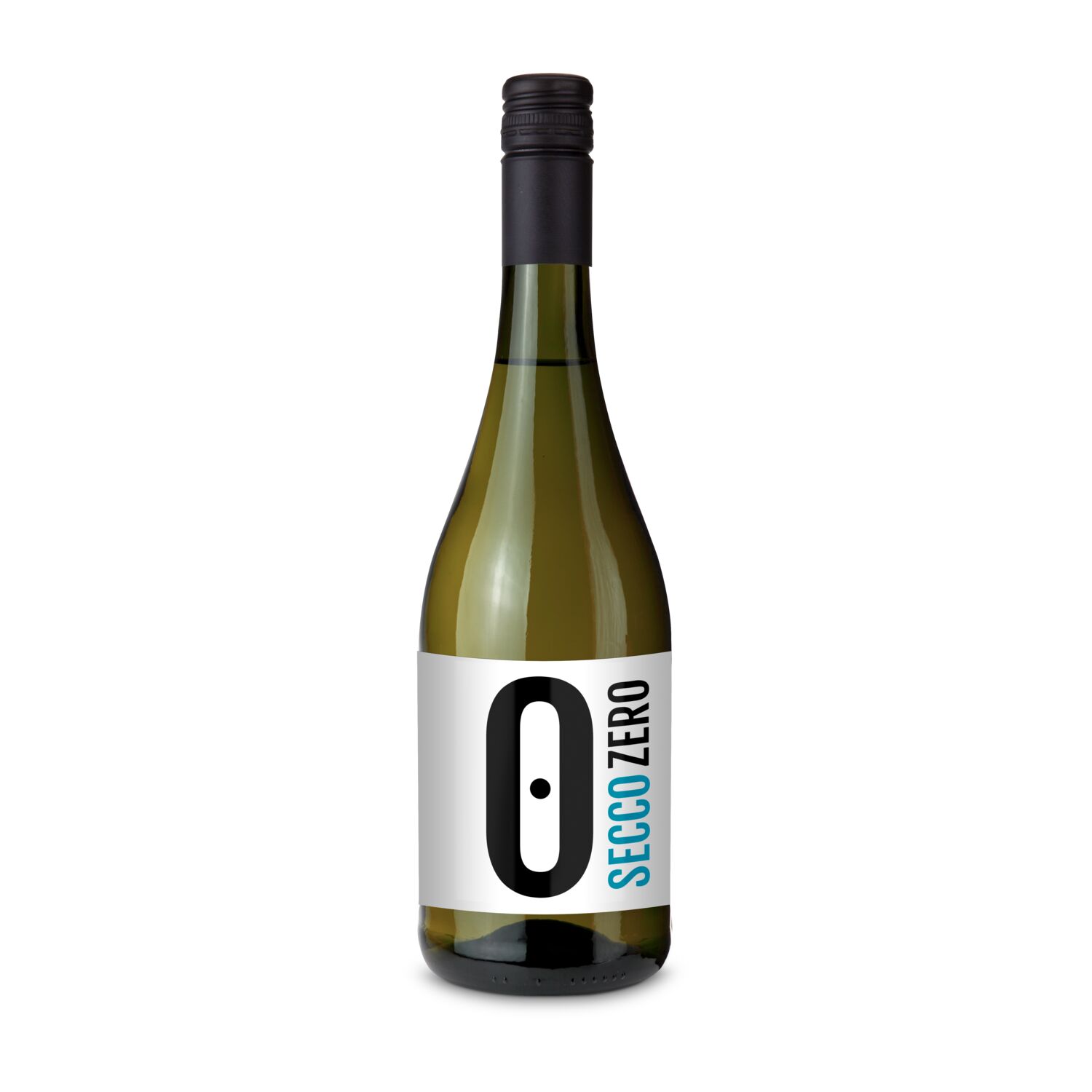 Secco ZERO, alkoholfrei - Flasche antikgrün, 0,75 l 2K1935