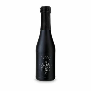 Promo Secco Piccolo - Fl. schwarz matt - Kapsel schwarz, 0,2 l 2K1938d