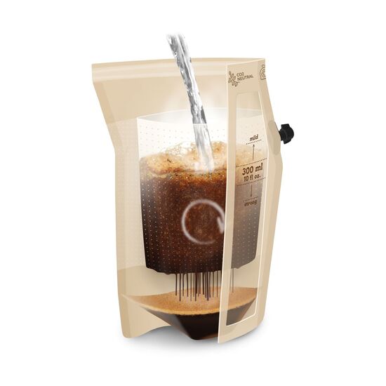 Der beliebte Kaffee Brühbeutel, Coffeebrewer, im Deutschland-Design passend zu EMs, WMs, Olypmischen Spielen, etc.