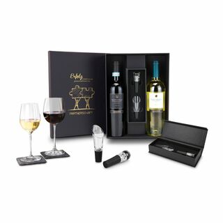 Geschenkset / Präsenteset: Wein-Partnerschaft 2K2005