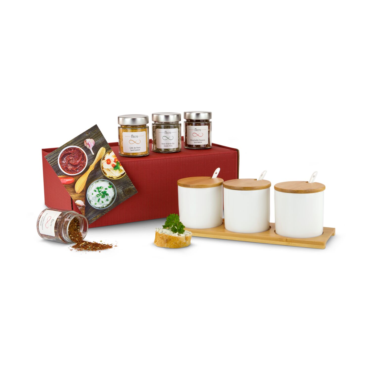 Geschenkset / Präsenteset: Bowls and Dips 2K2019