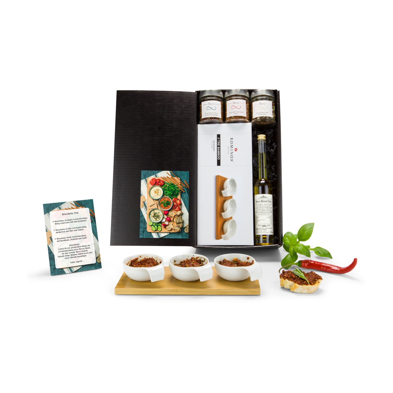 Geschenkset / Präsenteset: Bruschetta Trio 2K2028