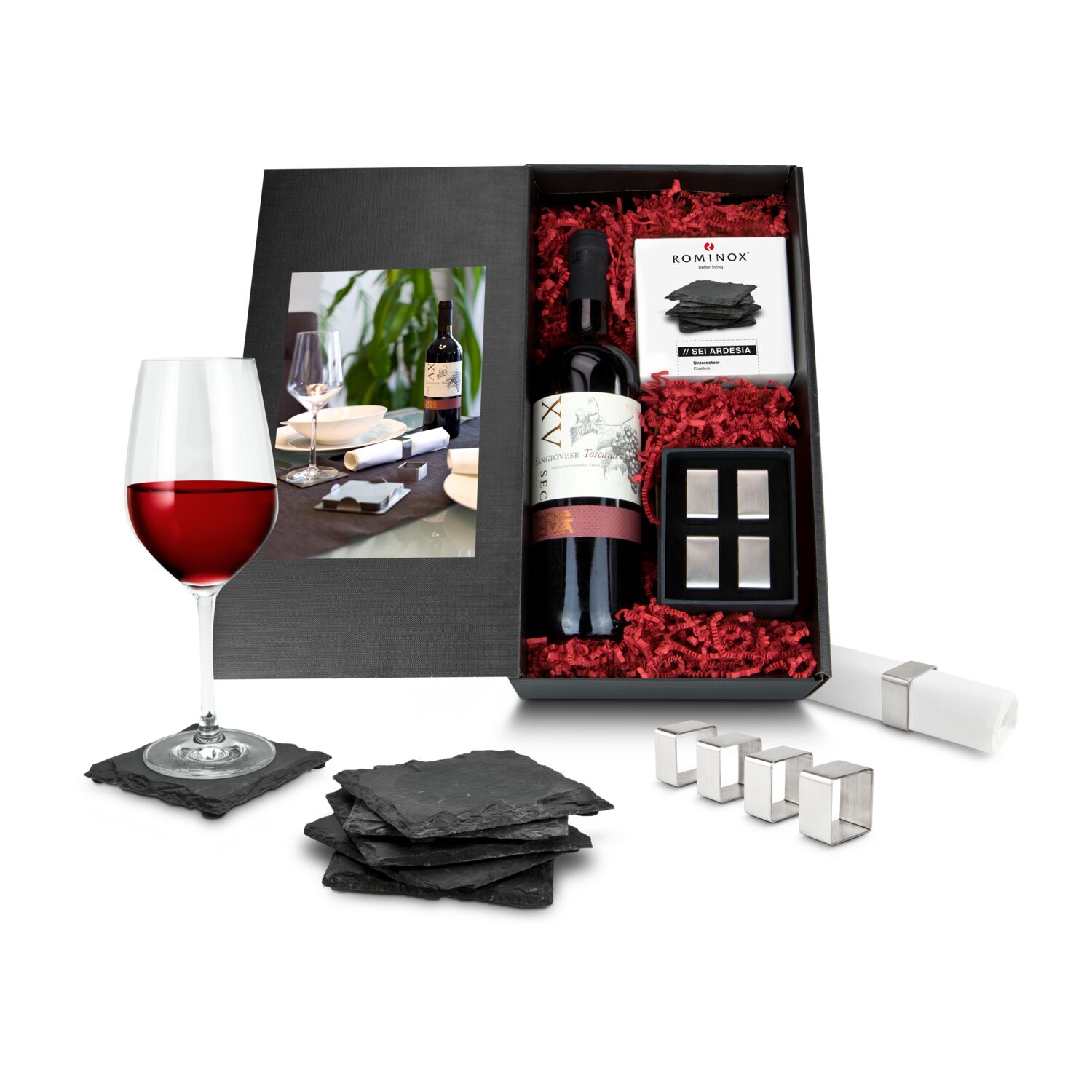 Geschenkset / Präsenteset: Sangiovese Noblimente 2K2038