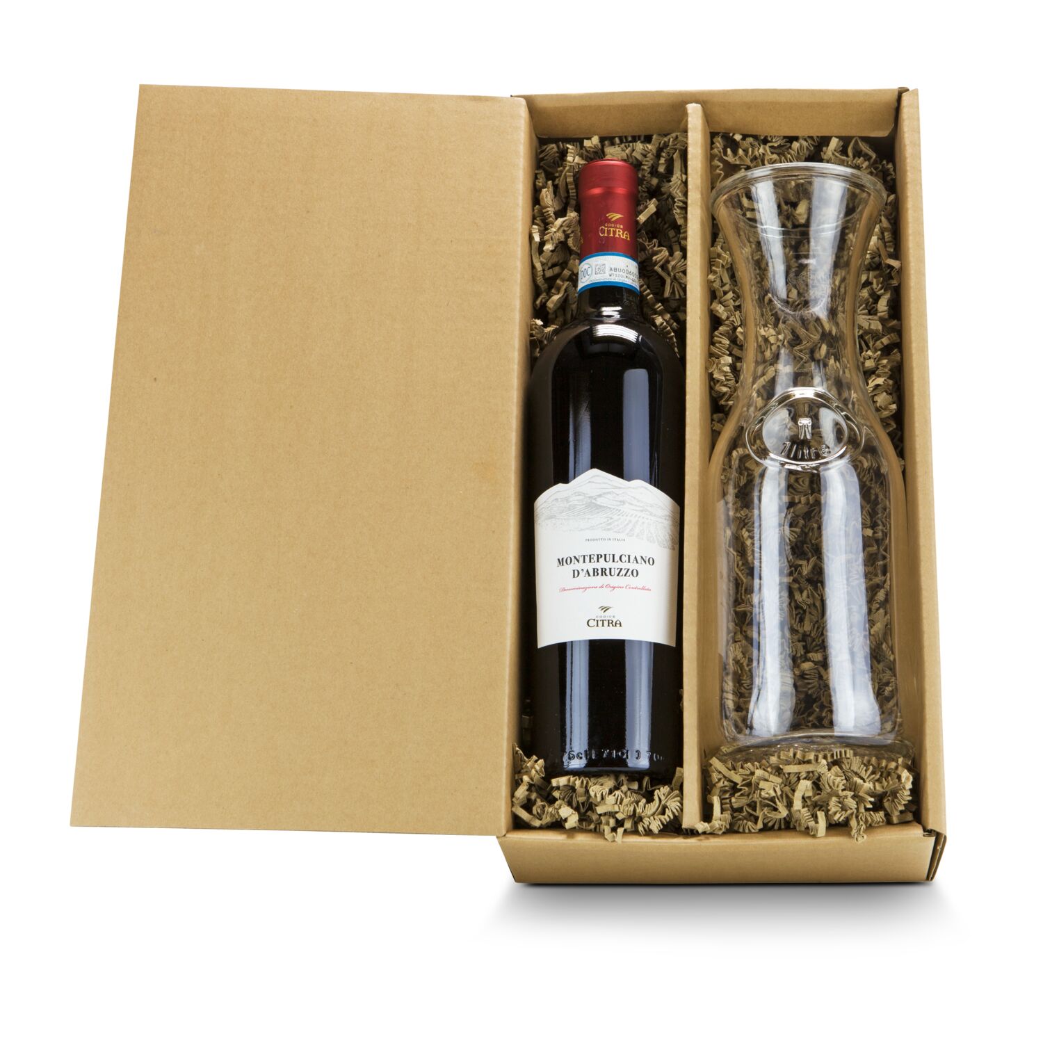 Geschenkset / Präsenteset: Rotwein & Karaffe 2K2057