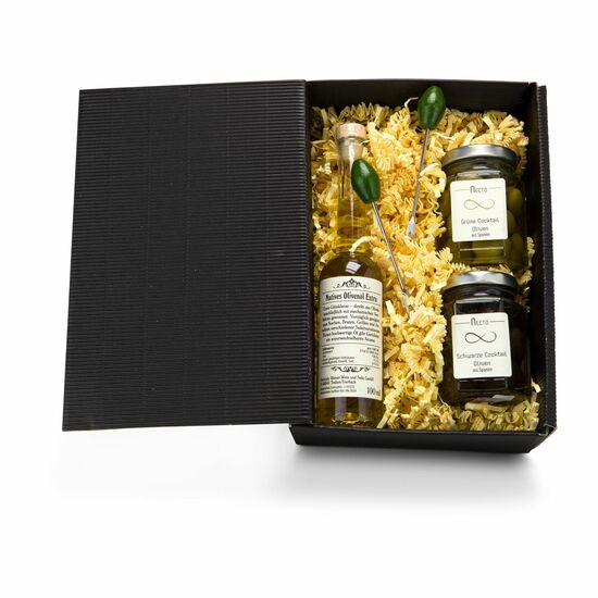 Geschenkset / Präsenteset: Oliven-Variation 2K2074