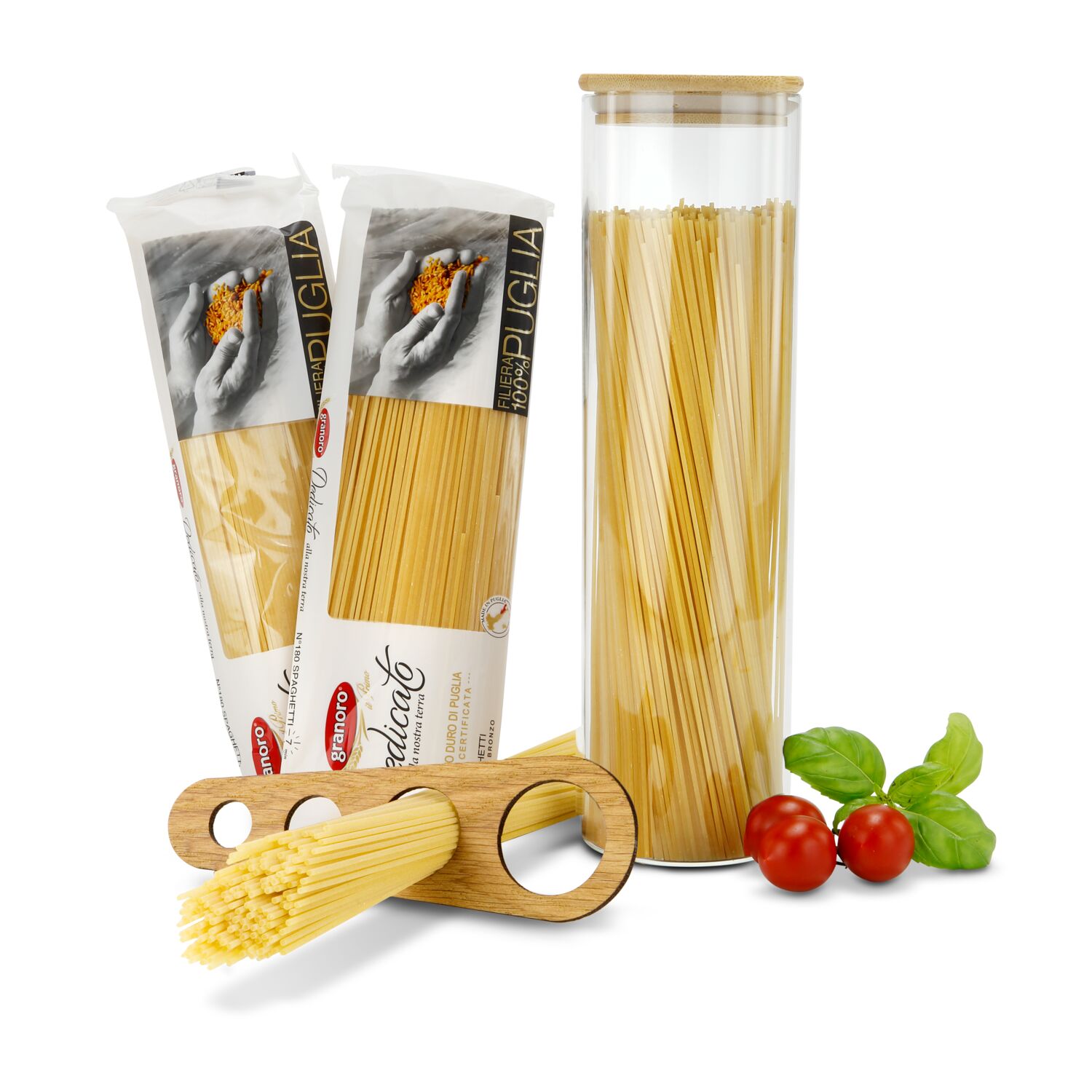 Geschenkset / Präsenteset: Spaghetti im Glas 2K2082