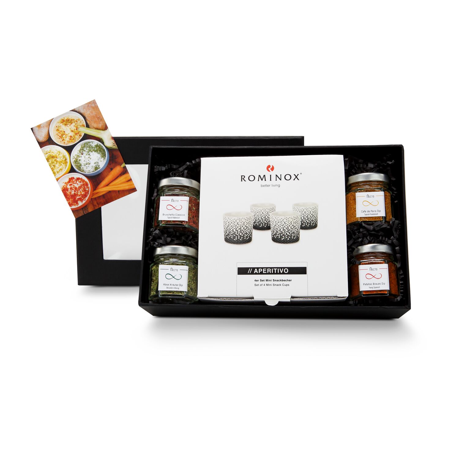 Geschenkset / Präsenteset: Dip-Quartett 2K2090