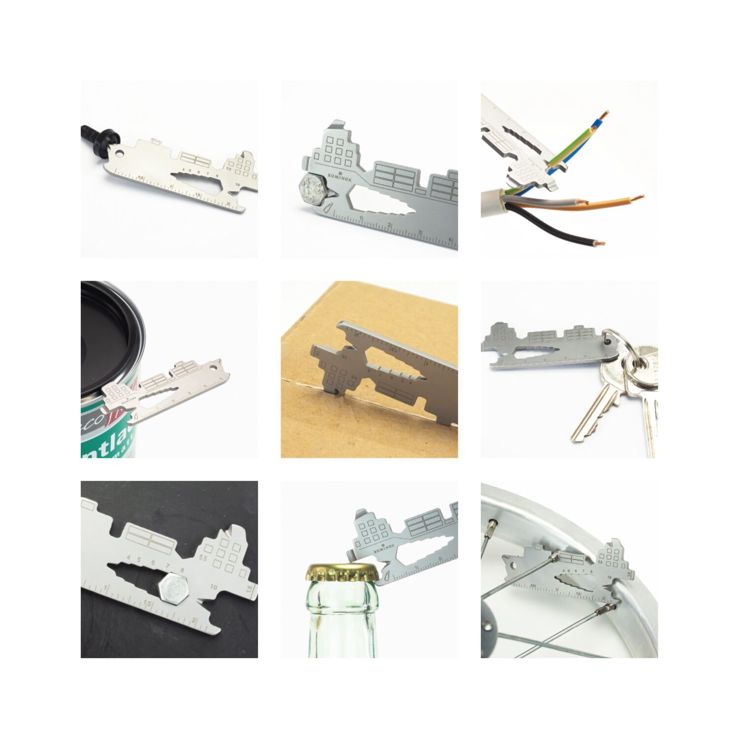 ROMINOX® Key Tool Cargo Ship (19 Funktionen) Werkzeug 2K2101f