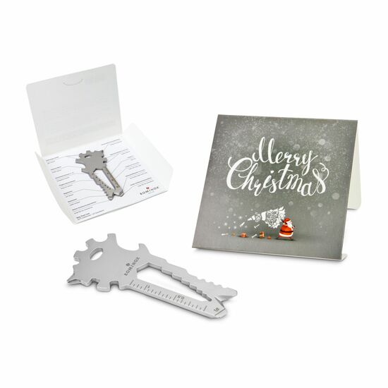 ROMINOX® Key Tool Lion (22 Funktionen) Merry Christmas 2K2102b