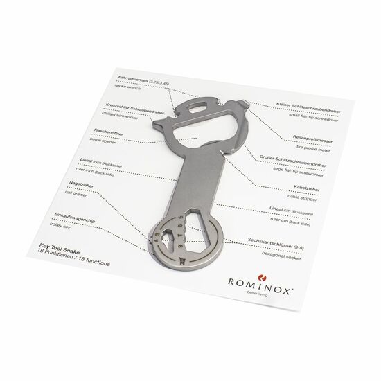 ROMINOX® Key Tool Snake (18 Funktionen) Merry Christmas 2K2102c