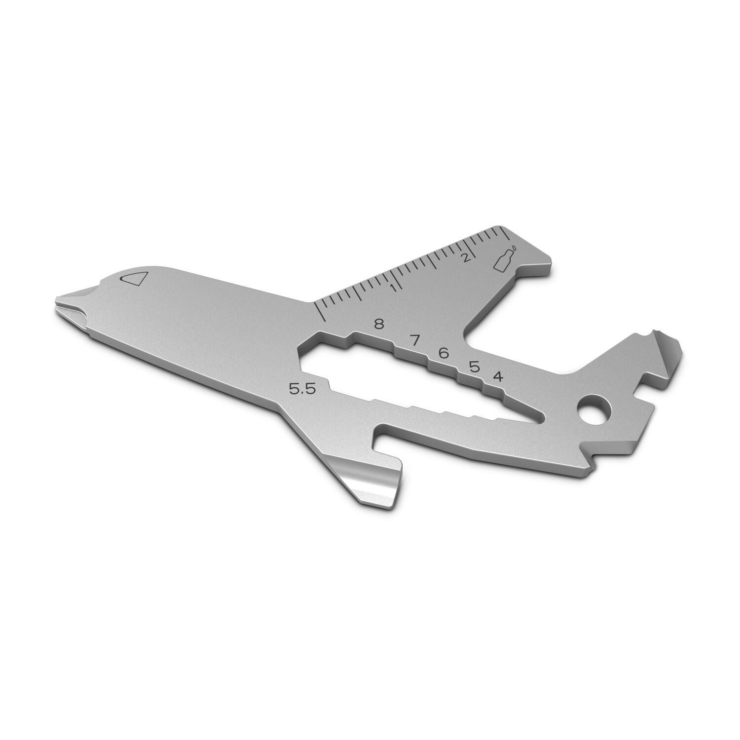 ROMINOX® Key Tool Airplane (18 Funktionen) Große Helden 2K2106g