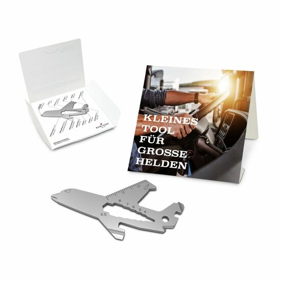 ROMINOX® Key Tool Airplane (18 Funktionen) Große Helden 2K2106g