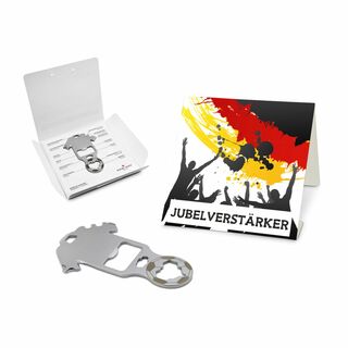 ROMINOX® Key Tool Football (18 Funktionen) Deutschland Fan Jubelverstärker 2K2107h