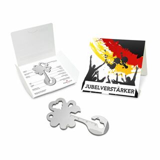 ROMINOX® Key Tool Lucky Charm (19 Funktionen) Deutschland Fan Jubelverstärker 2K2107m